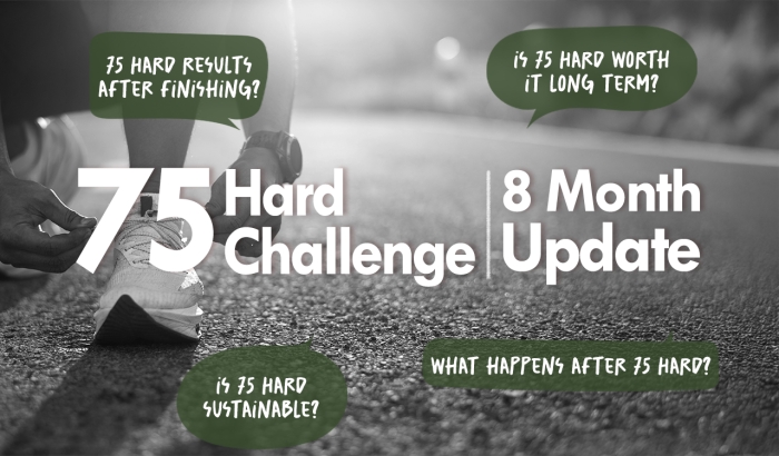 75 Hard Challenge Results After 8 Months – Is It Worth It Long Term?